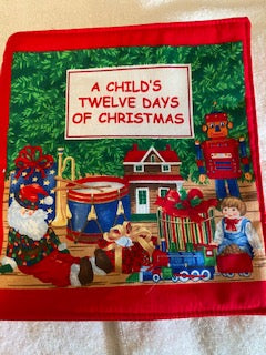 Children's Cloth Books - A Child's Twelve Days of Christmas