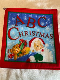 Children's Cloth Books - ABC Christmas