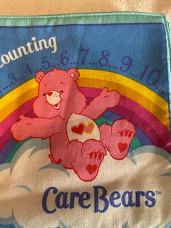 Children's Cloth Books - Counting Care Bears 1-2-3