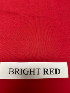 Seat Belt Cover - Solid/Bright Red