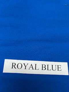 Seat Belt Cover - Solid/Royal Blue