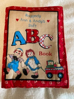 Children's Cloth Books - Raggedy Ann and Andy's Soft ABC Book