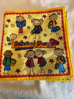 Children's Cloth Books - School Days